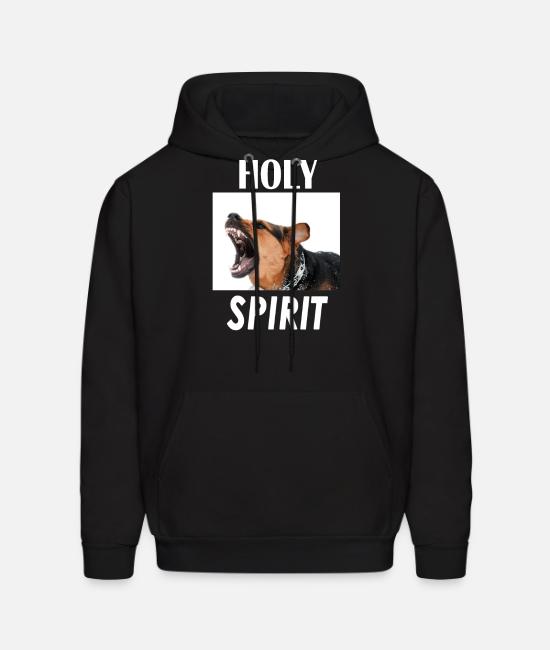 holy spirit hoodie dog